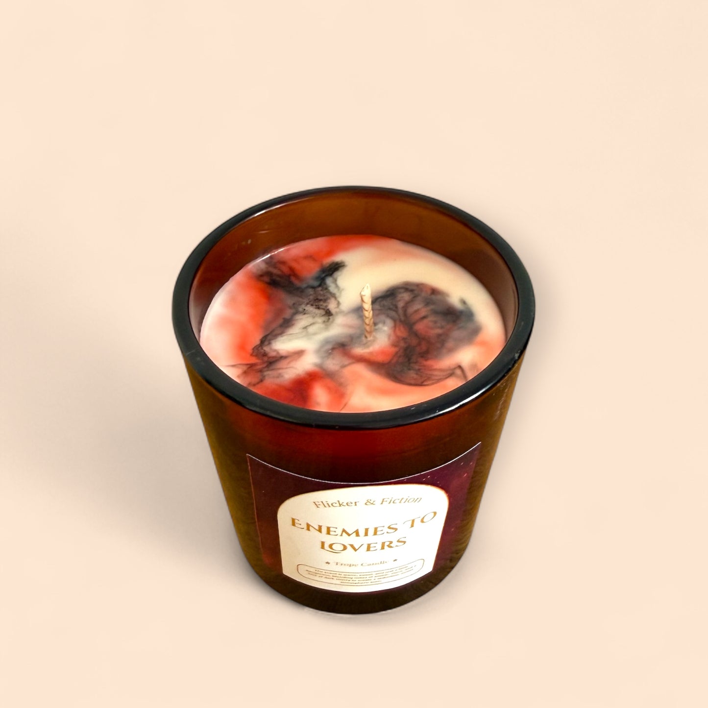 Enemies to Lovers Trope candle