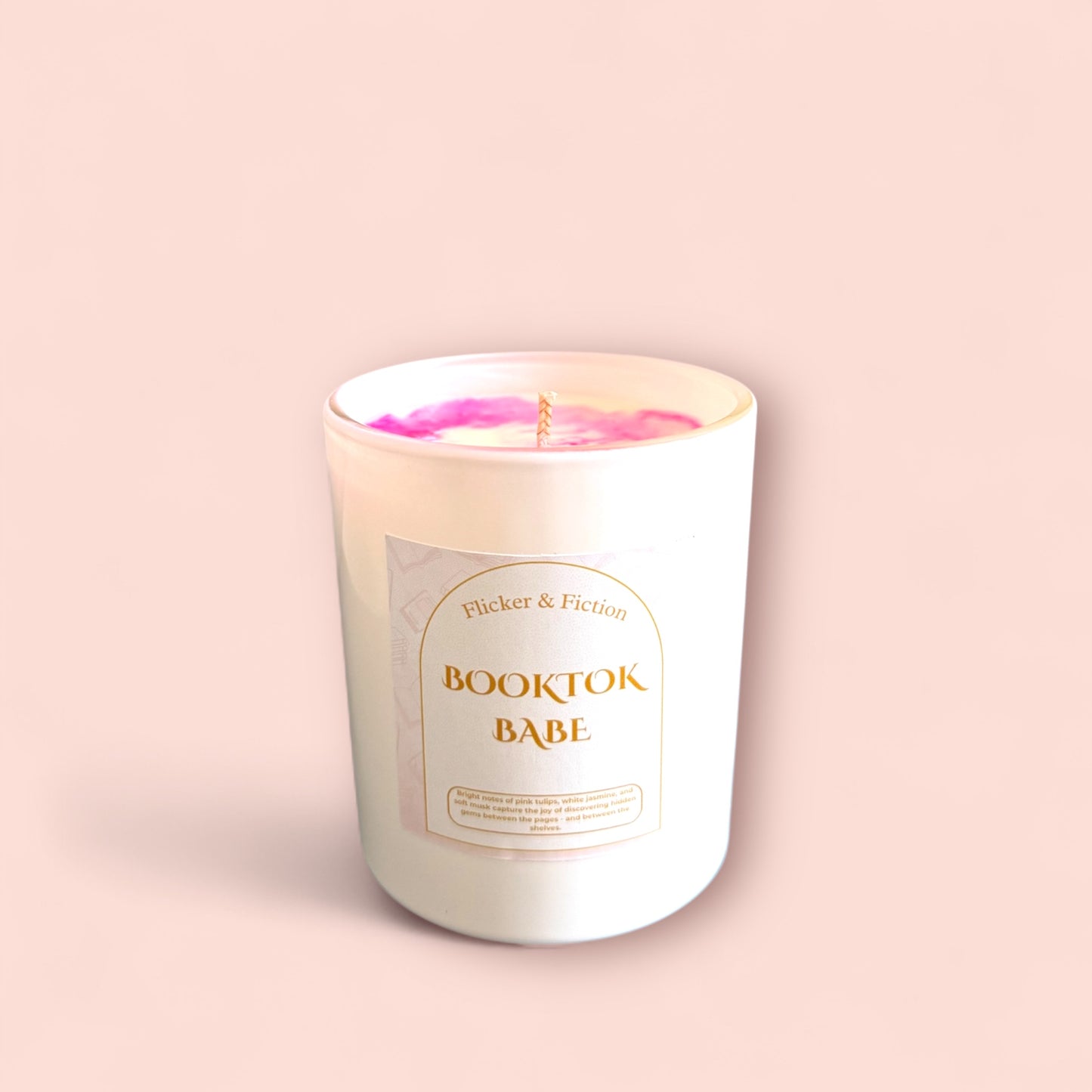 BookTok/Booksta/Book Babe Candle
