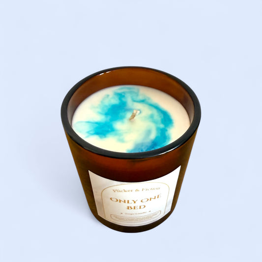 Only One Bed Trope Candle