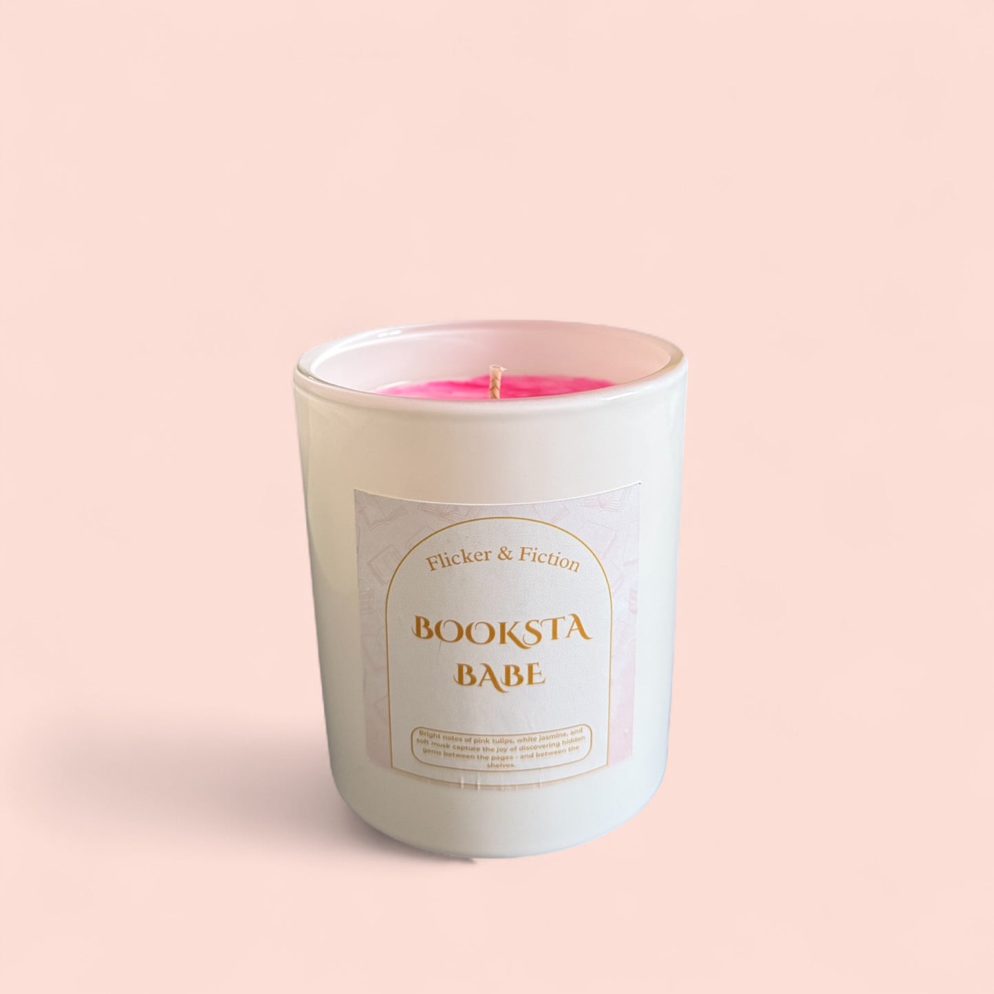BookTok/Booksta/Book Babe Candle