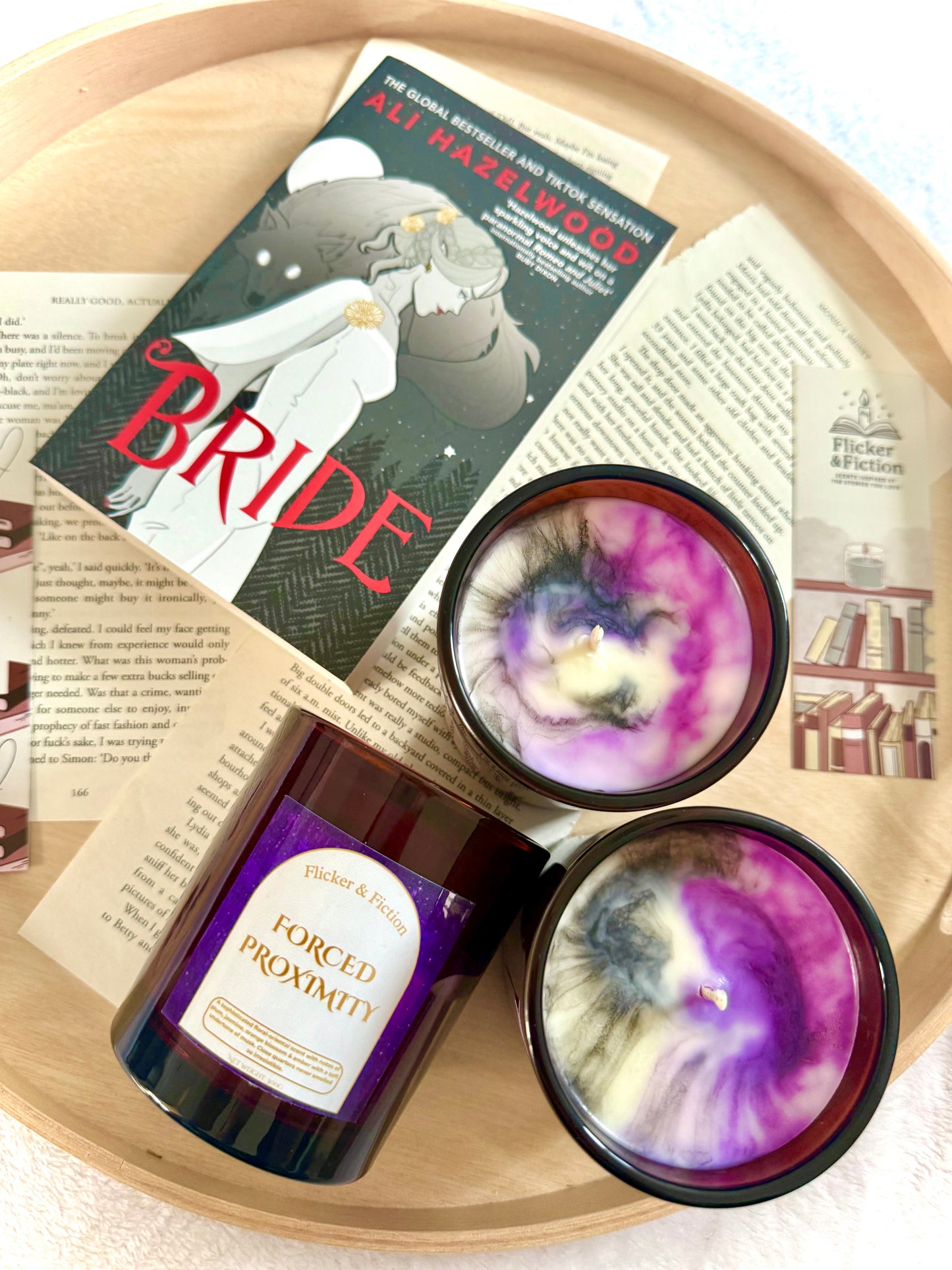 Forced Proximity Trope Candle