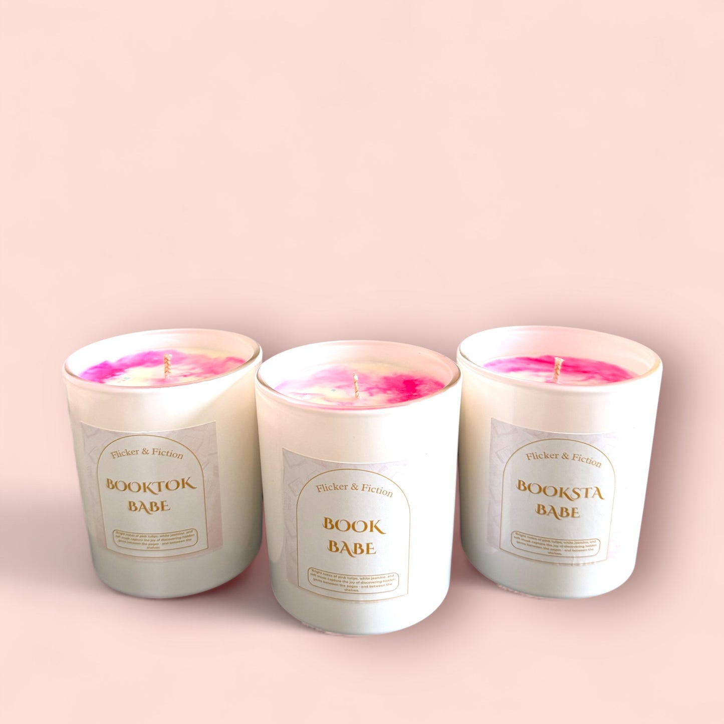 BookTok/Booksta/Book Babe Candle
