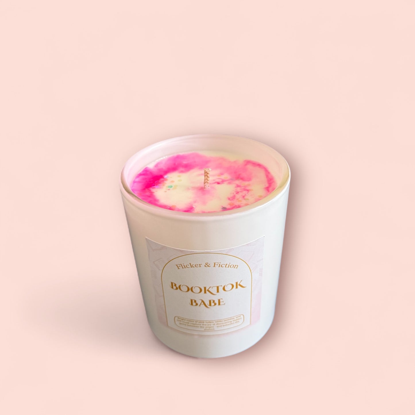BookTok/Booksta/Book Babe Candle