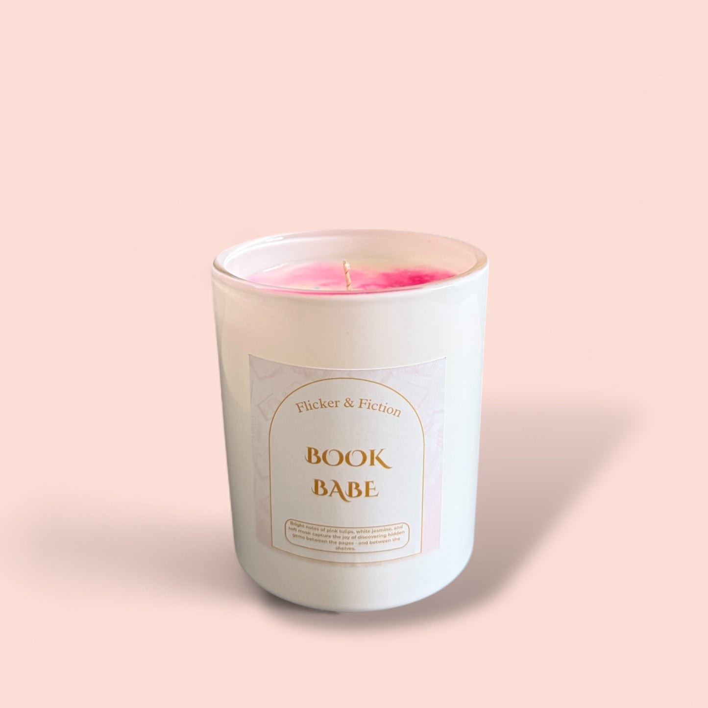 BookTok/Booksta/Book Babe Candle