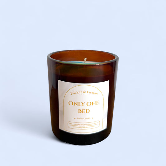 Only One Bed Trope Candle