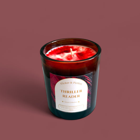 Thriller Reader Genre Collection Candle